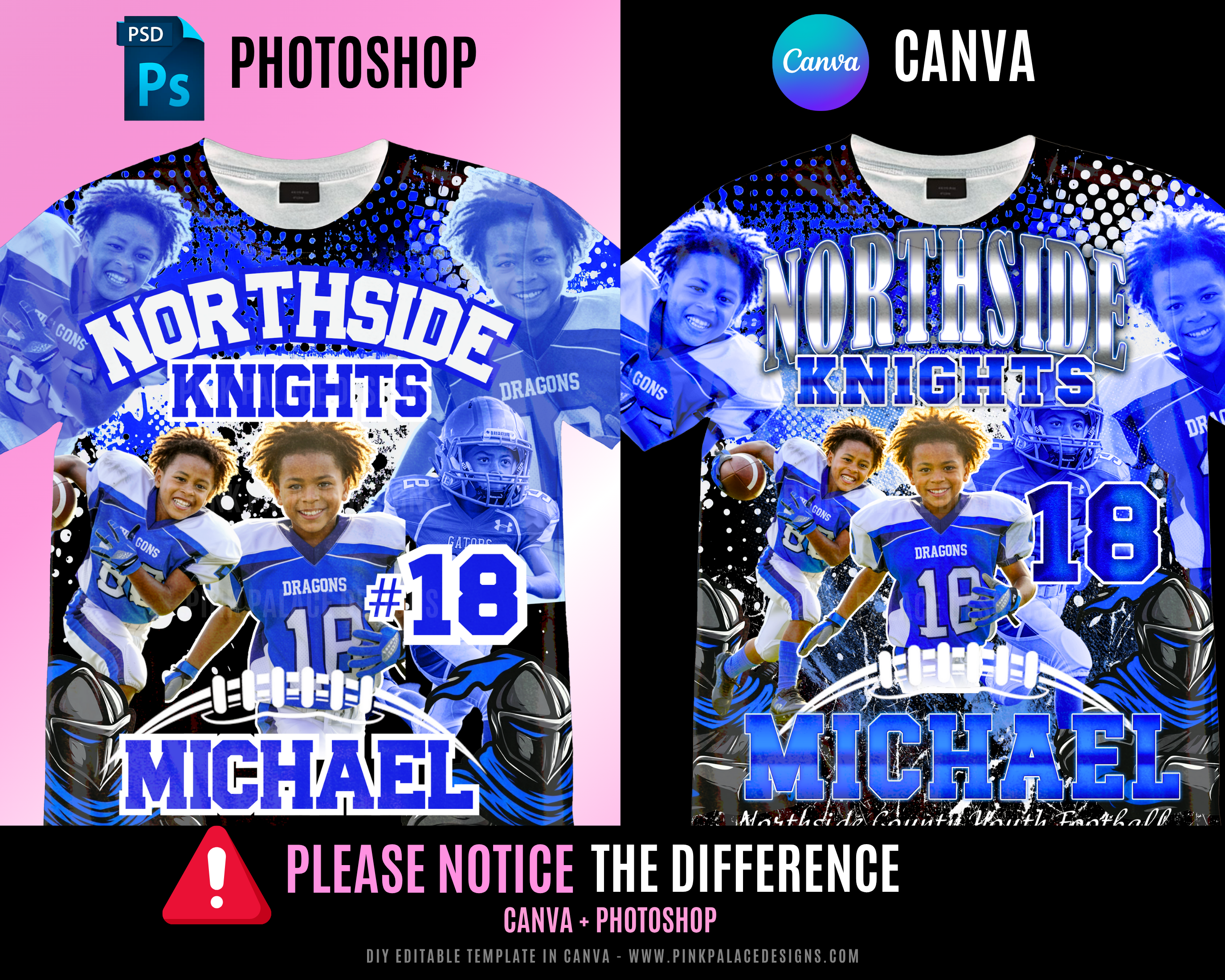 3D All Over Football Shirt