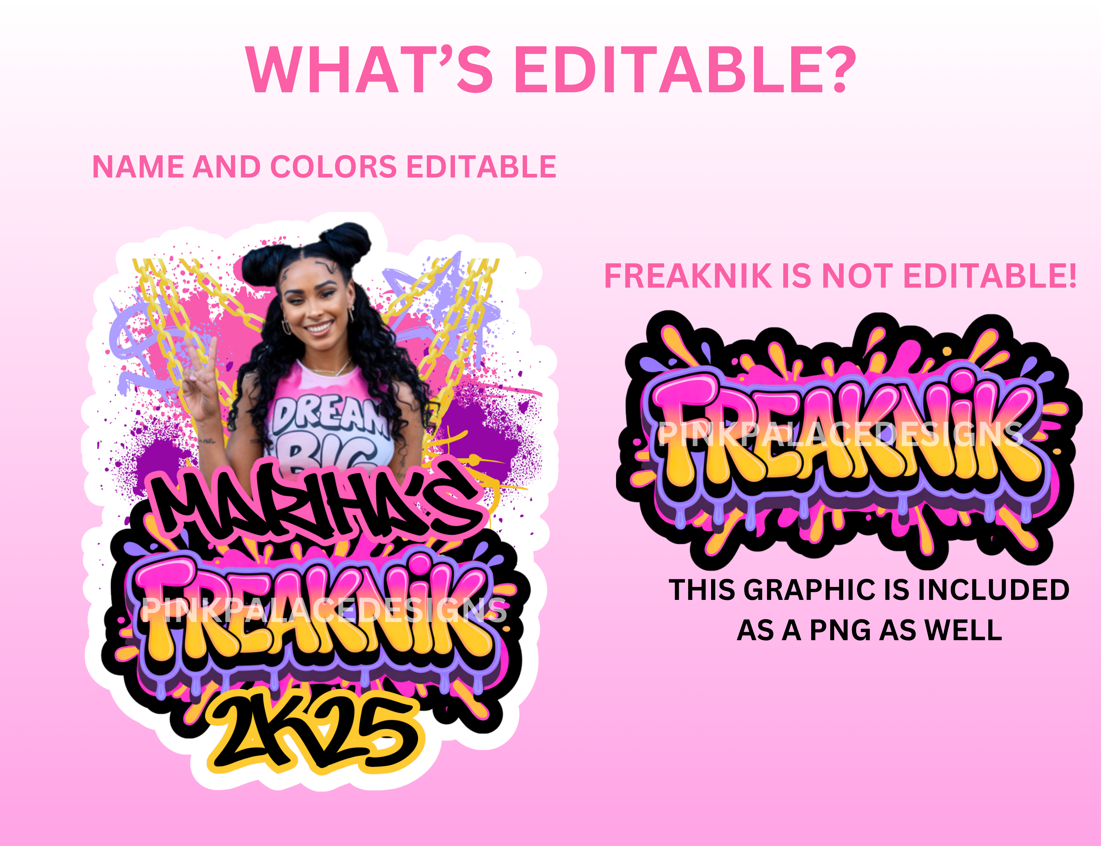 Freaknik Sticker Canva