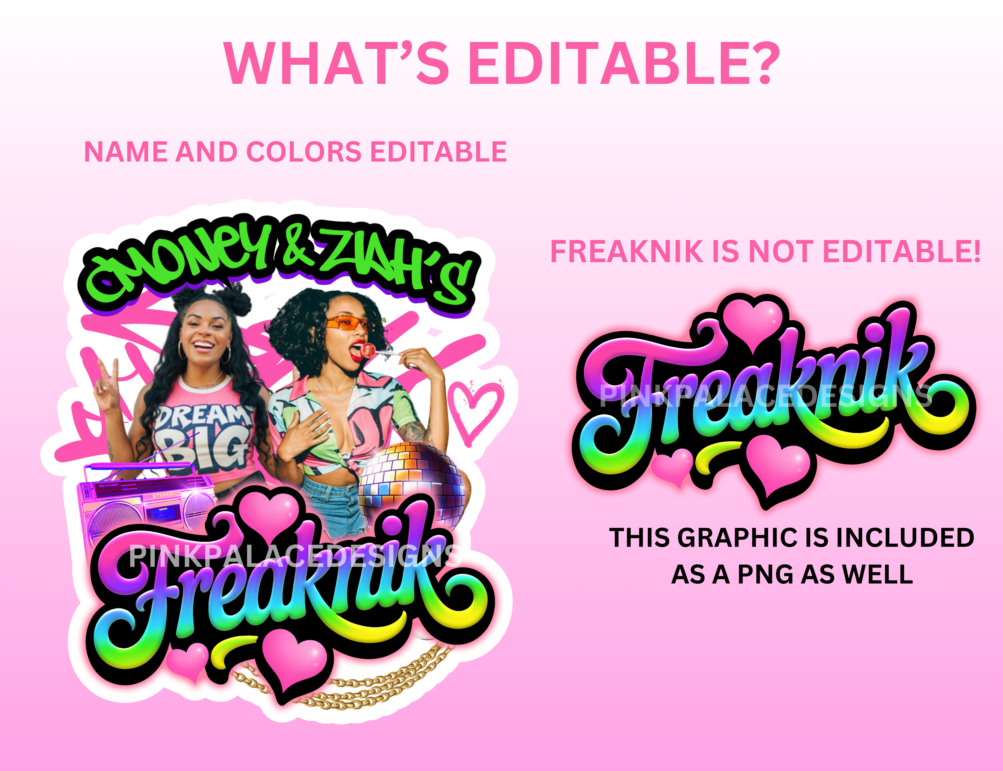 Freaknik Sticker Canva