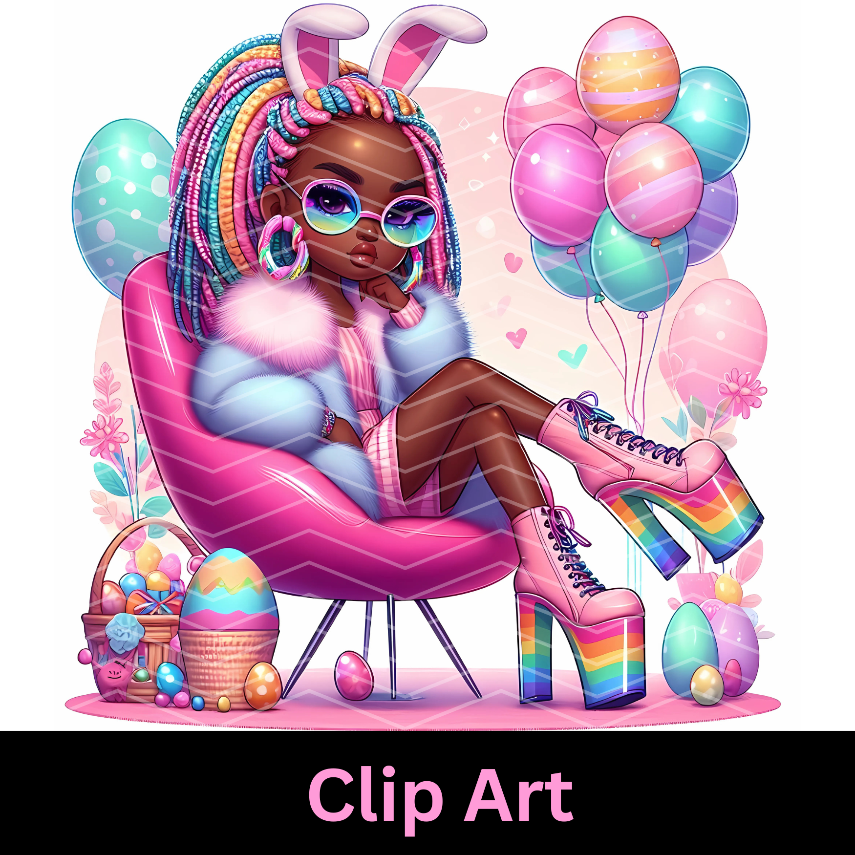 Easter Girls 3