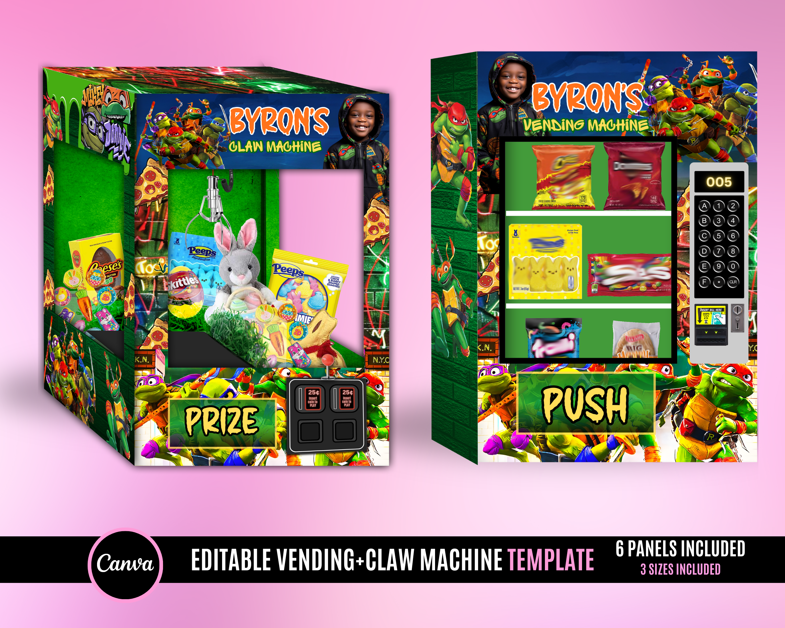 Easter Vending Machine Template