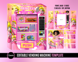 Princess Peach Vending Machine