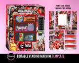 Wrestling Vending Machine