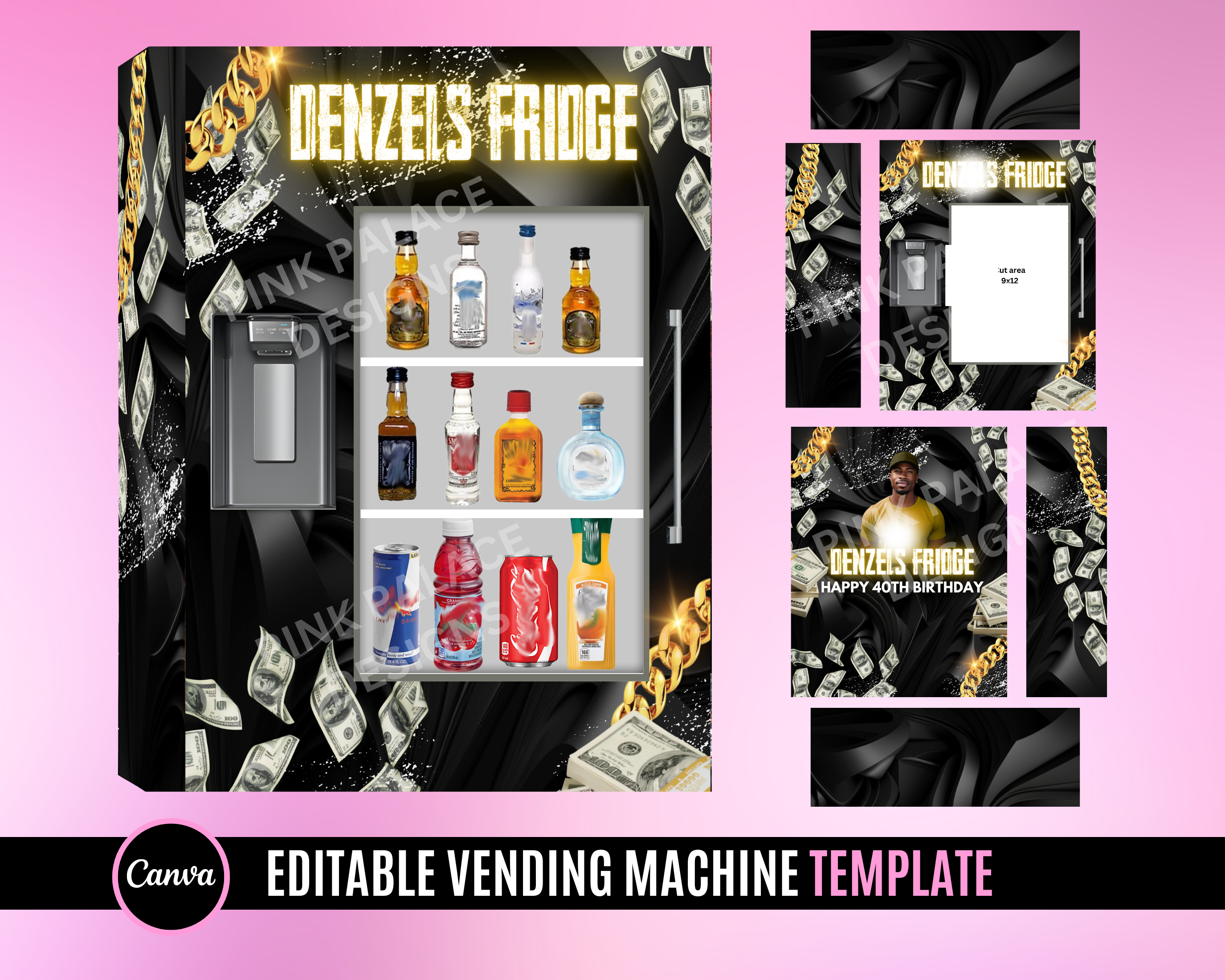 Refrigerator Birthday Template