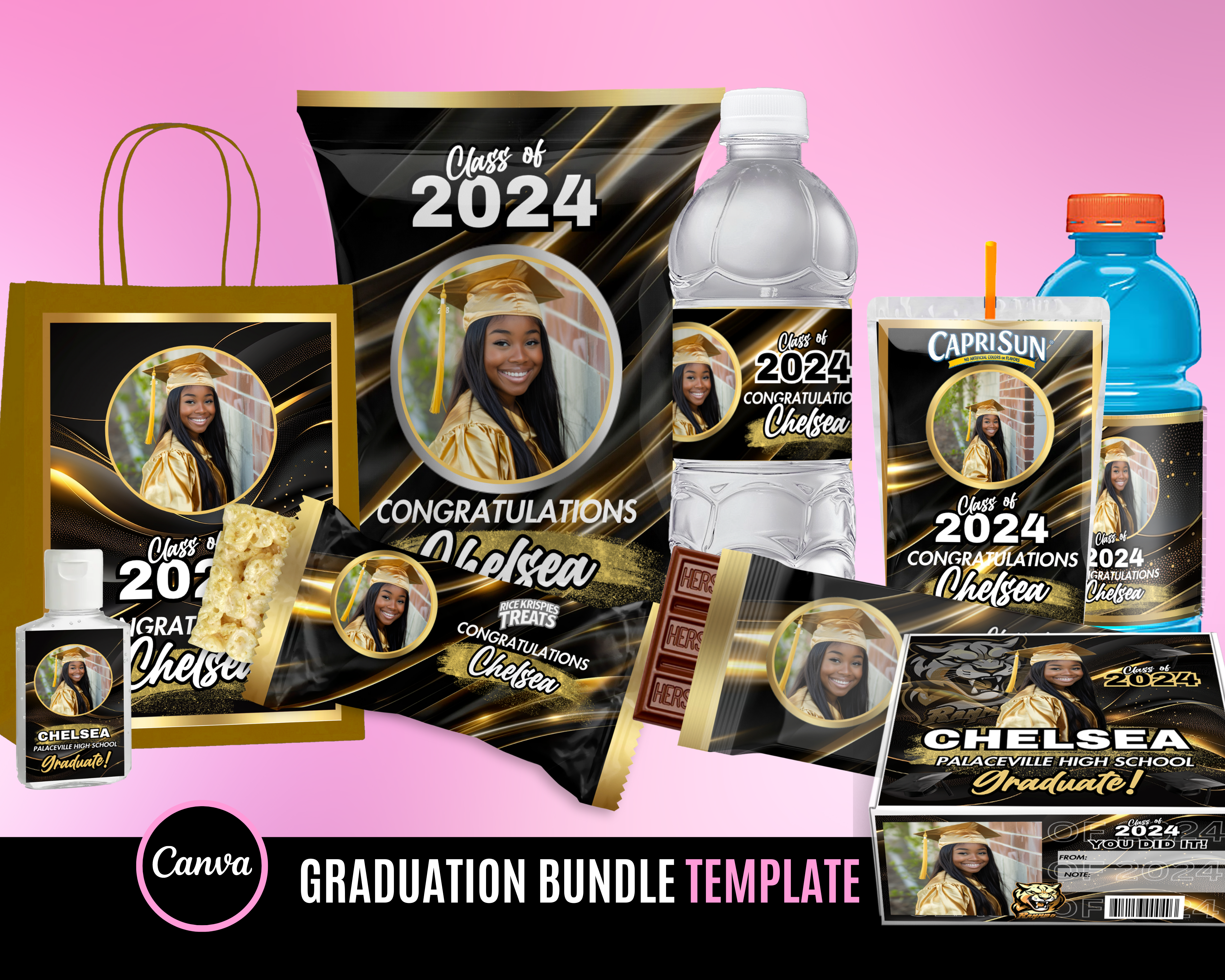 Graduation Party Treat Bundle - Gold