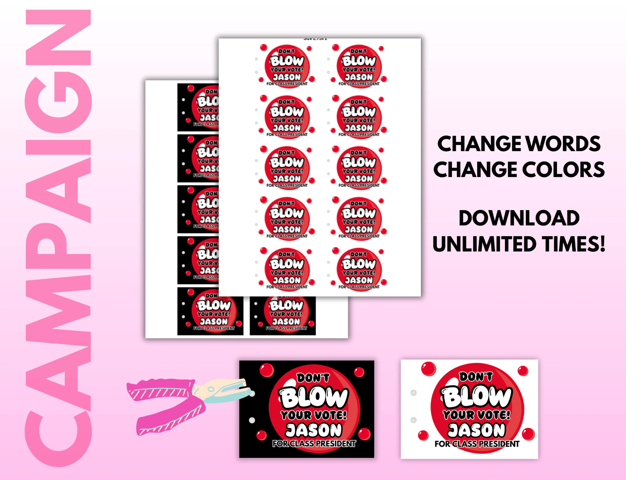 Blow Pop Campaign tags