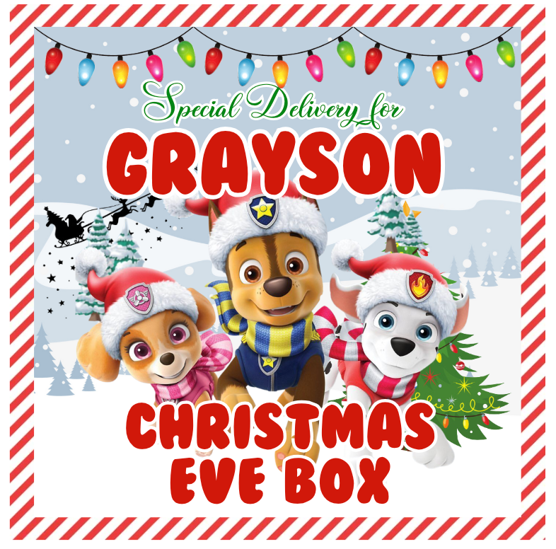 Puppy Patrol Christmas Box
