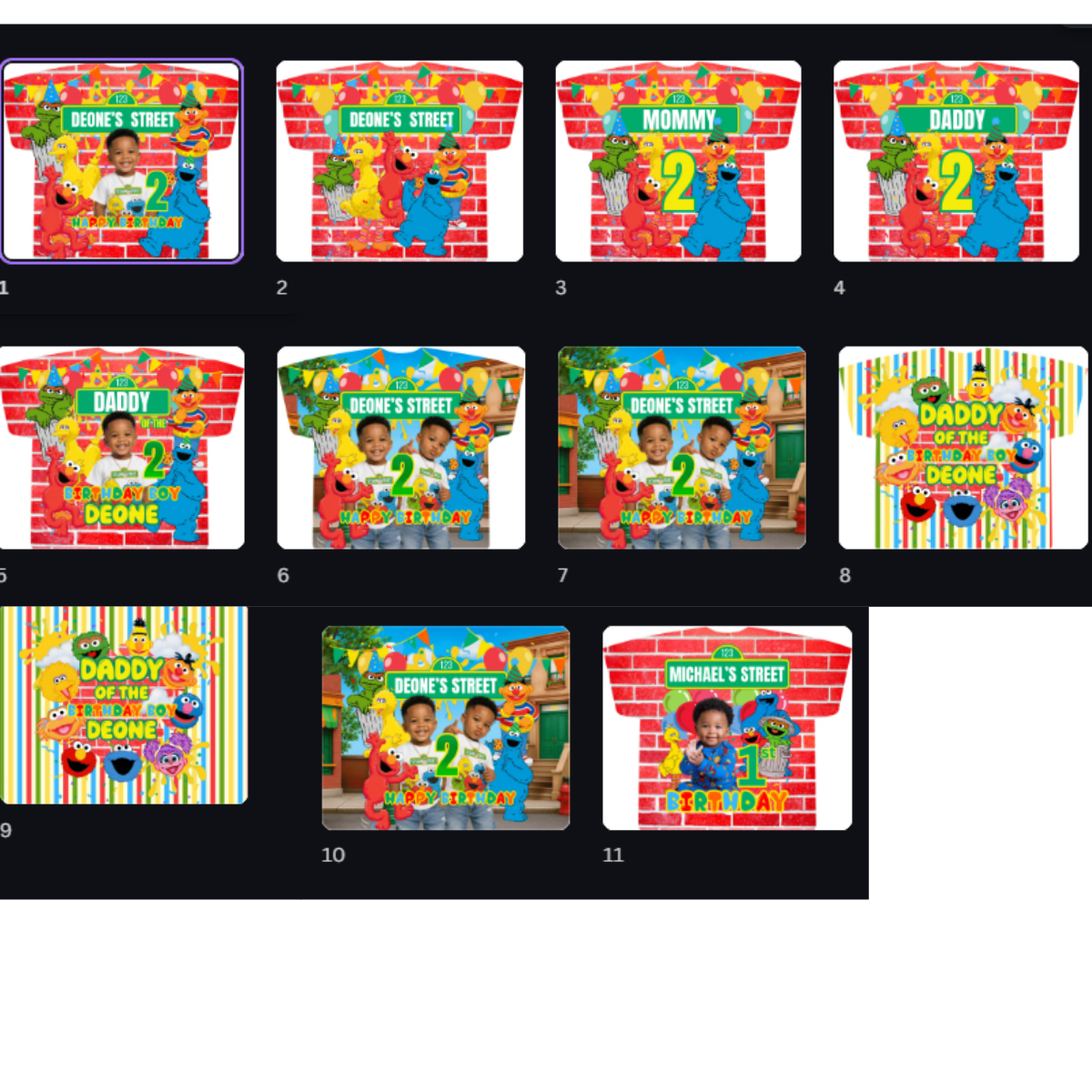 3D All Over Print Shirt Template – Editable Sublimation Design