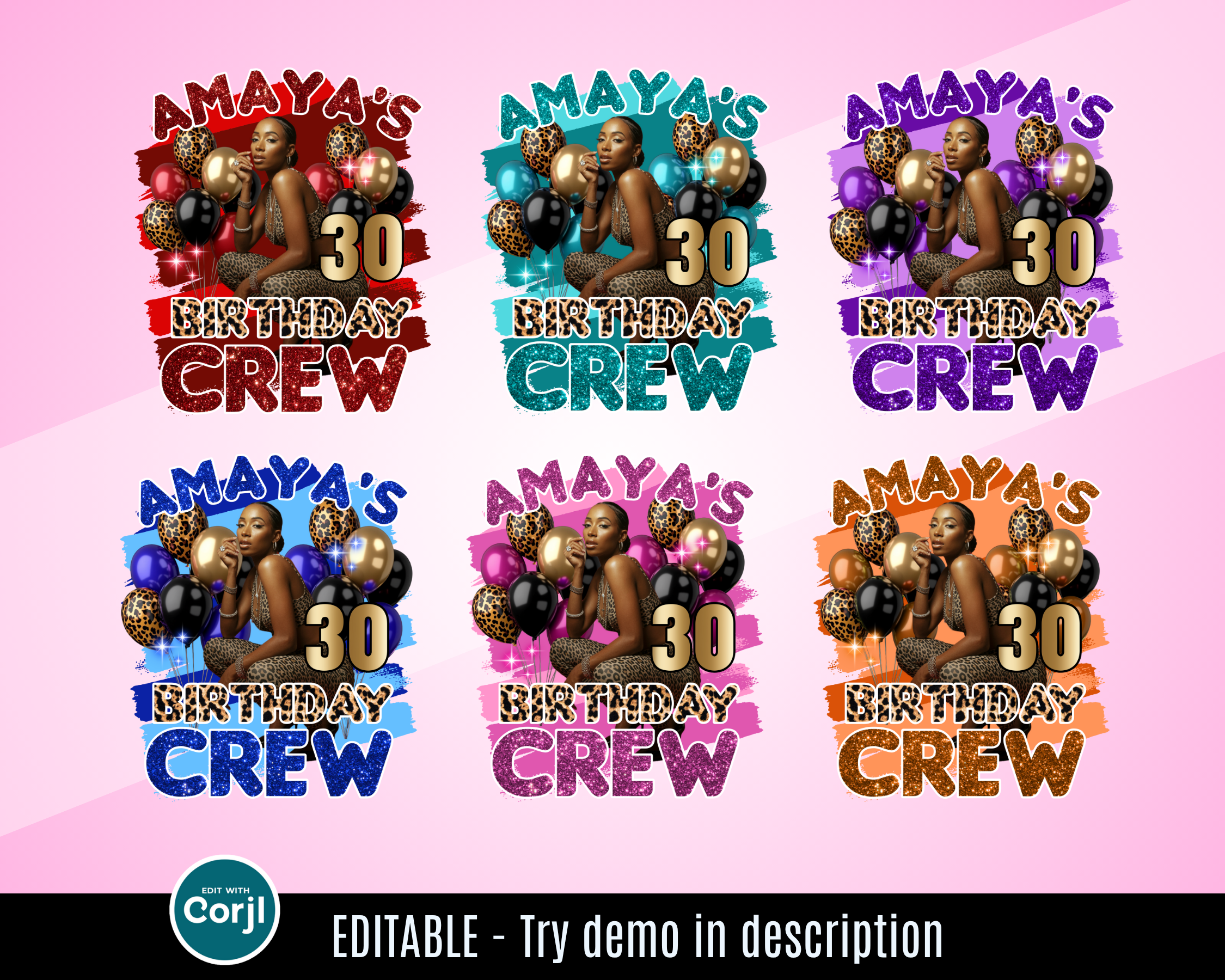 Cheetah Birthday Shirt