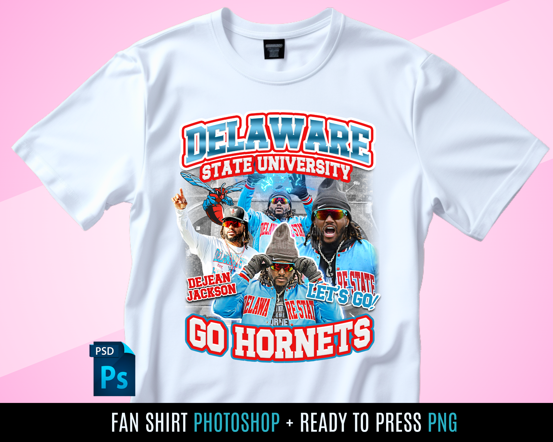 DSU Dejean Jackson Hornets Fan Shirt