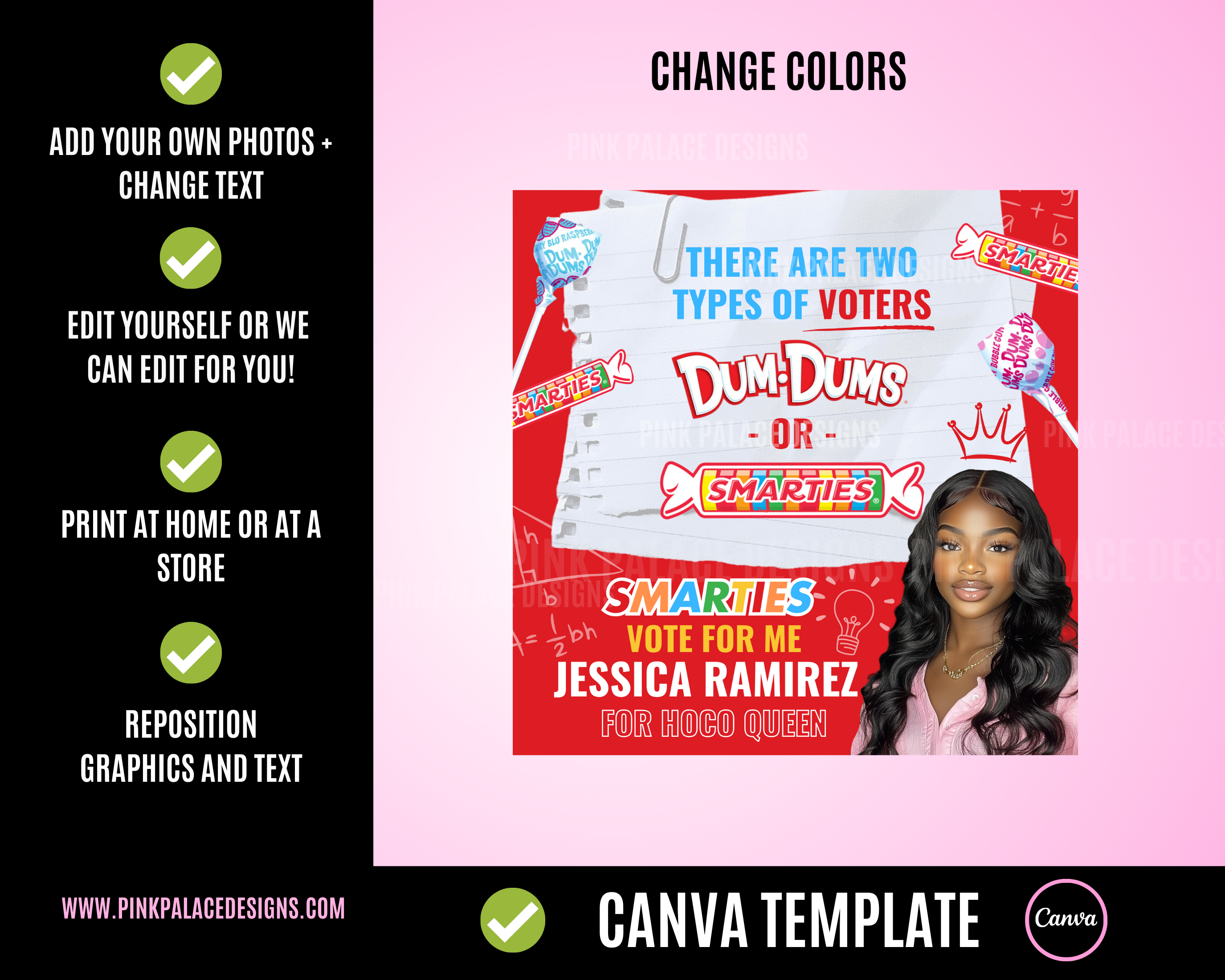 Dum Dums Smartie Flyer