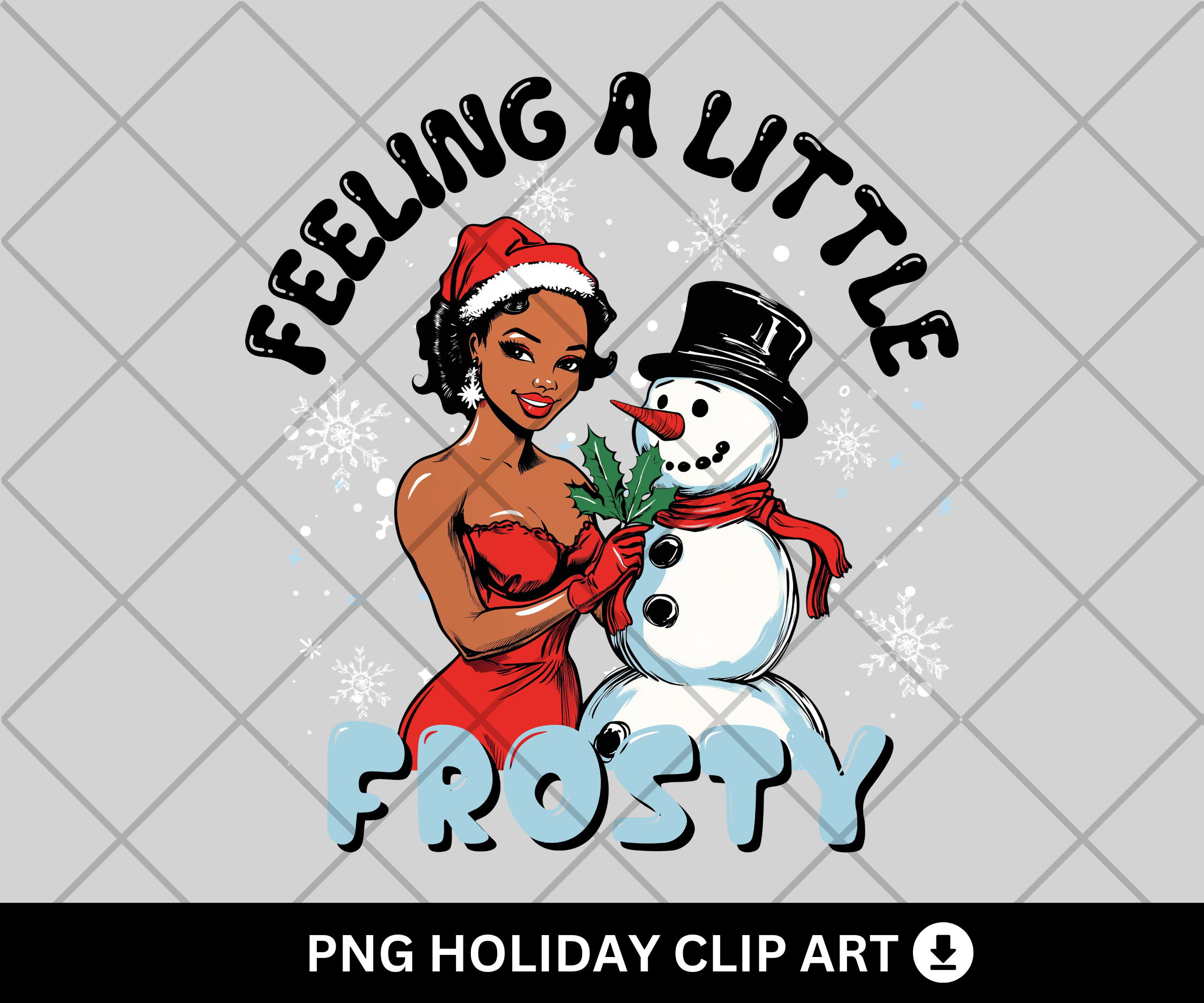 Feeling a Little Frosty Clip art