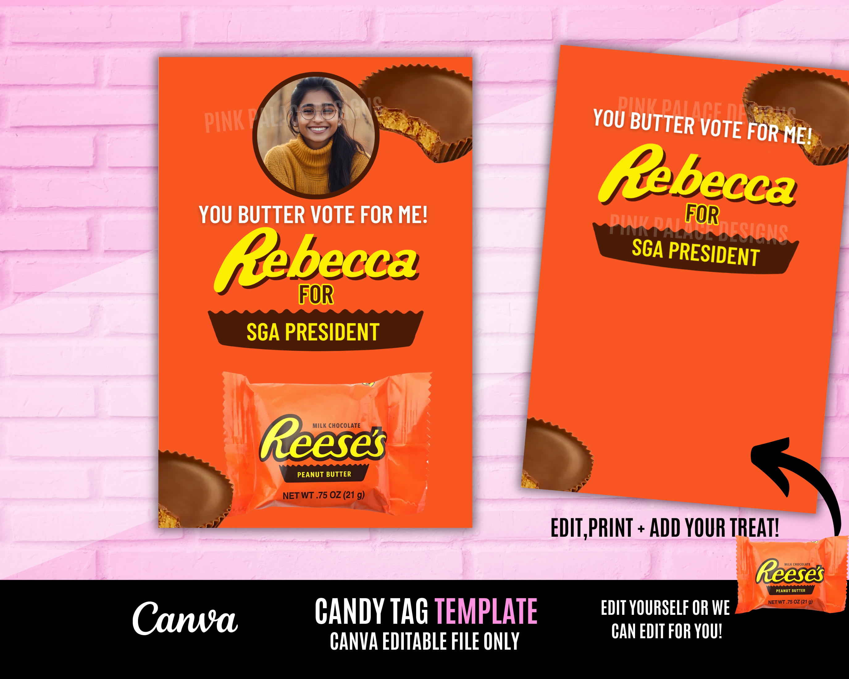 Peanut Butter Campaign -Candy Tag