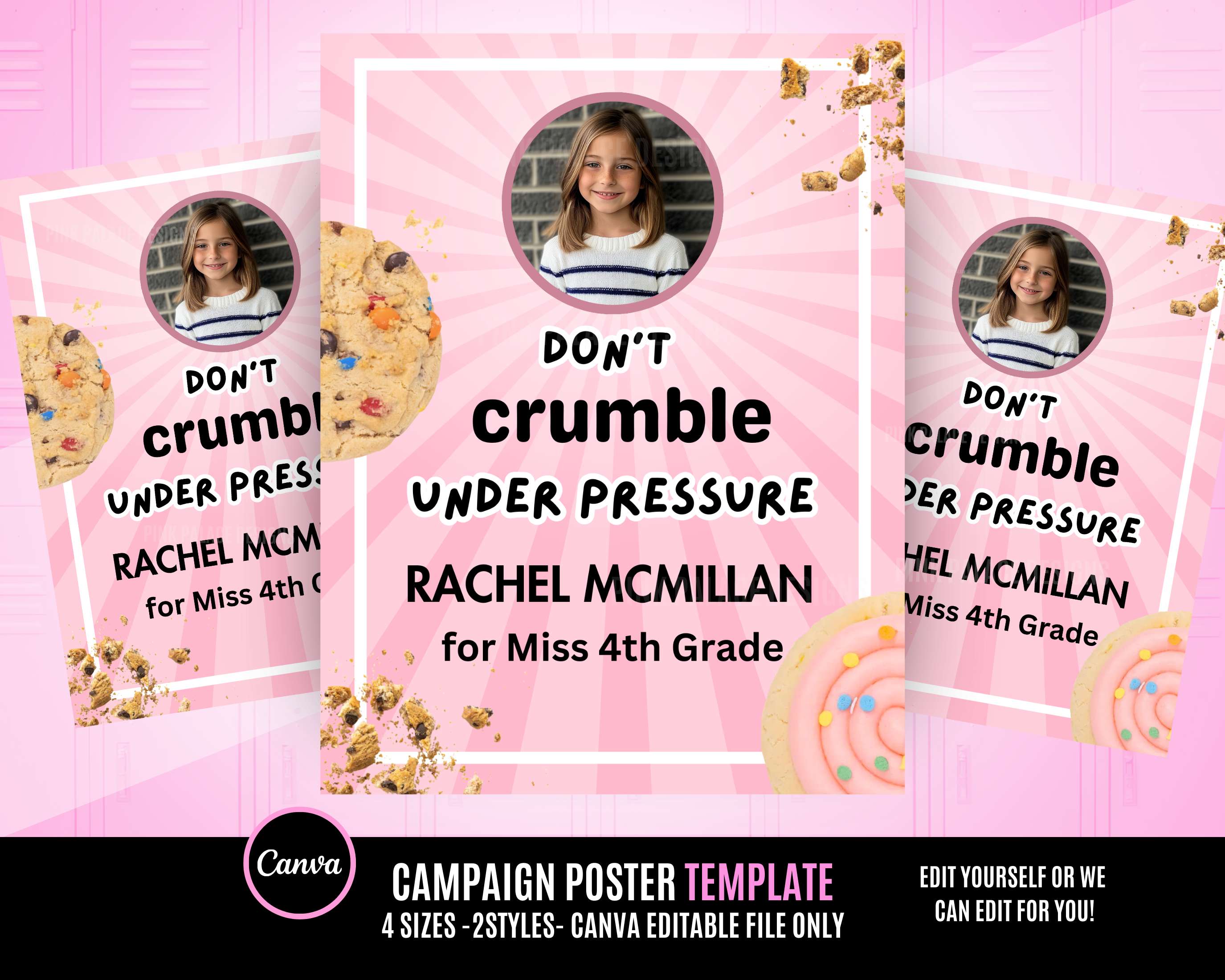 Crumble Cookie Poster