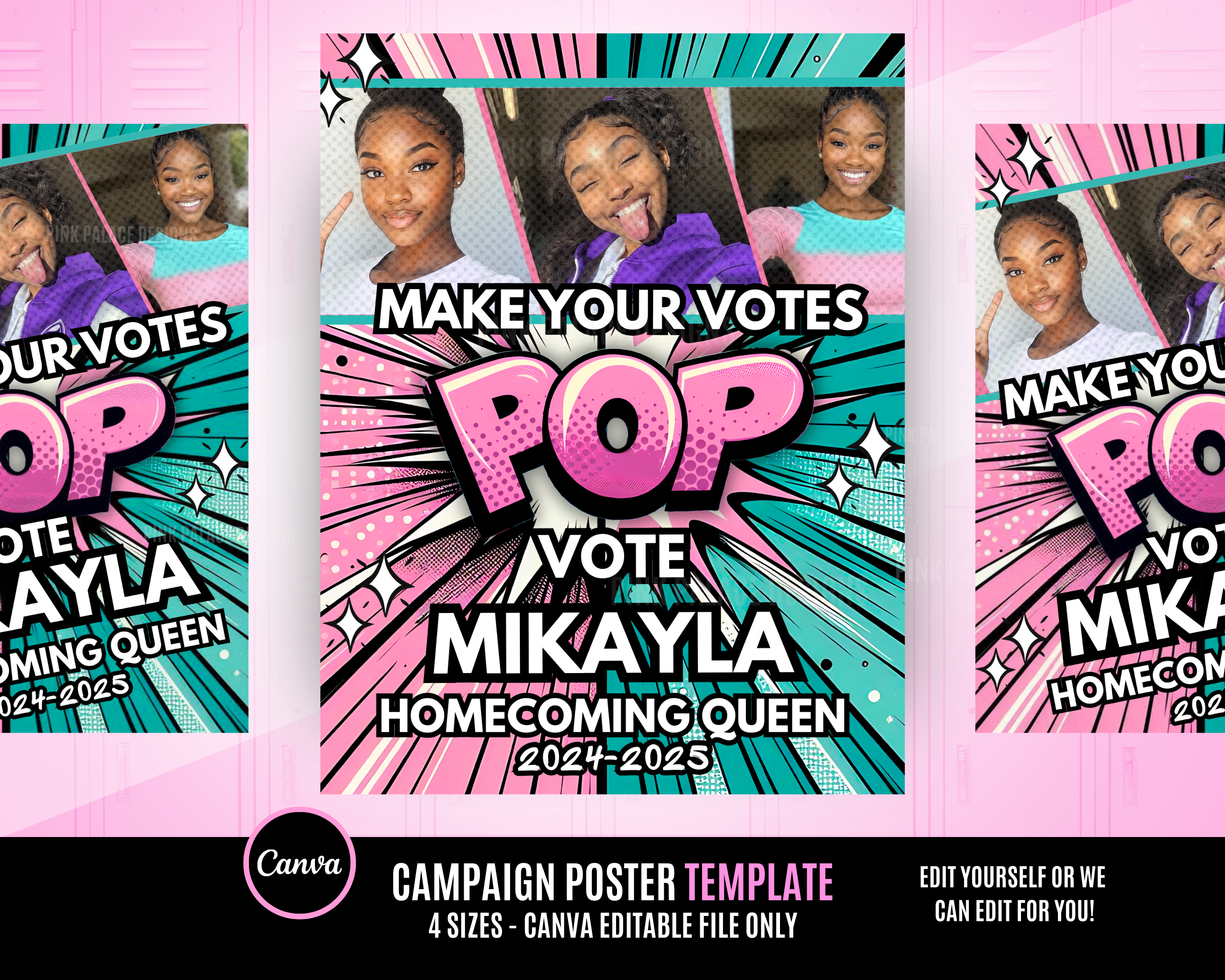 Make your Votes POP Campaign Poster