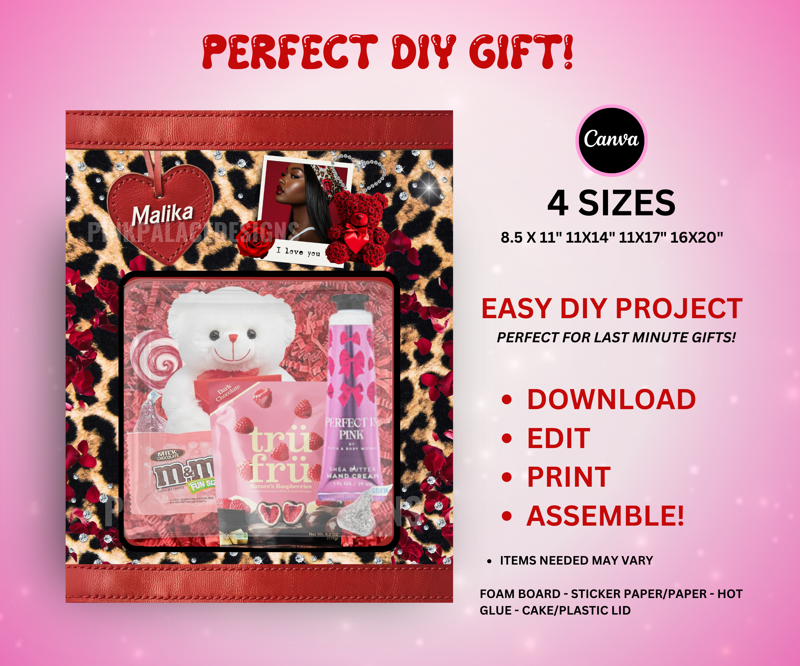 Valentine Jumbo Treat Card