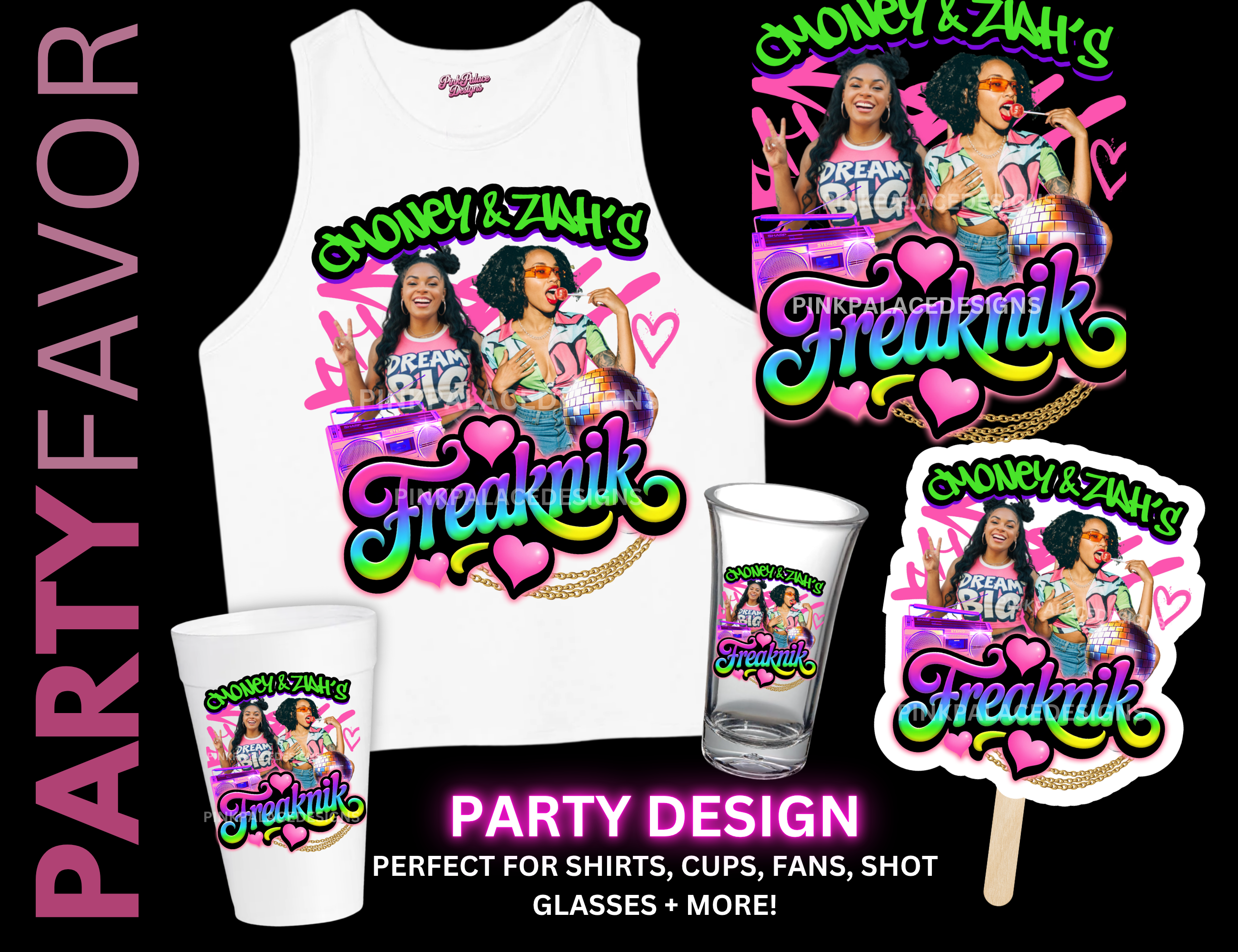Freaknik Sticker Canva