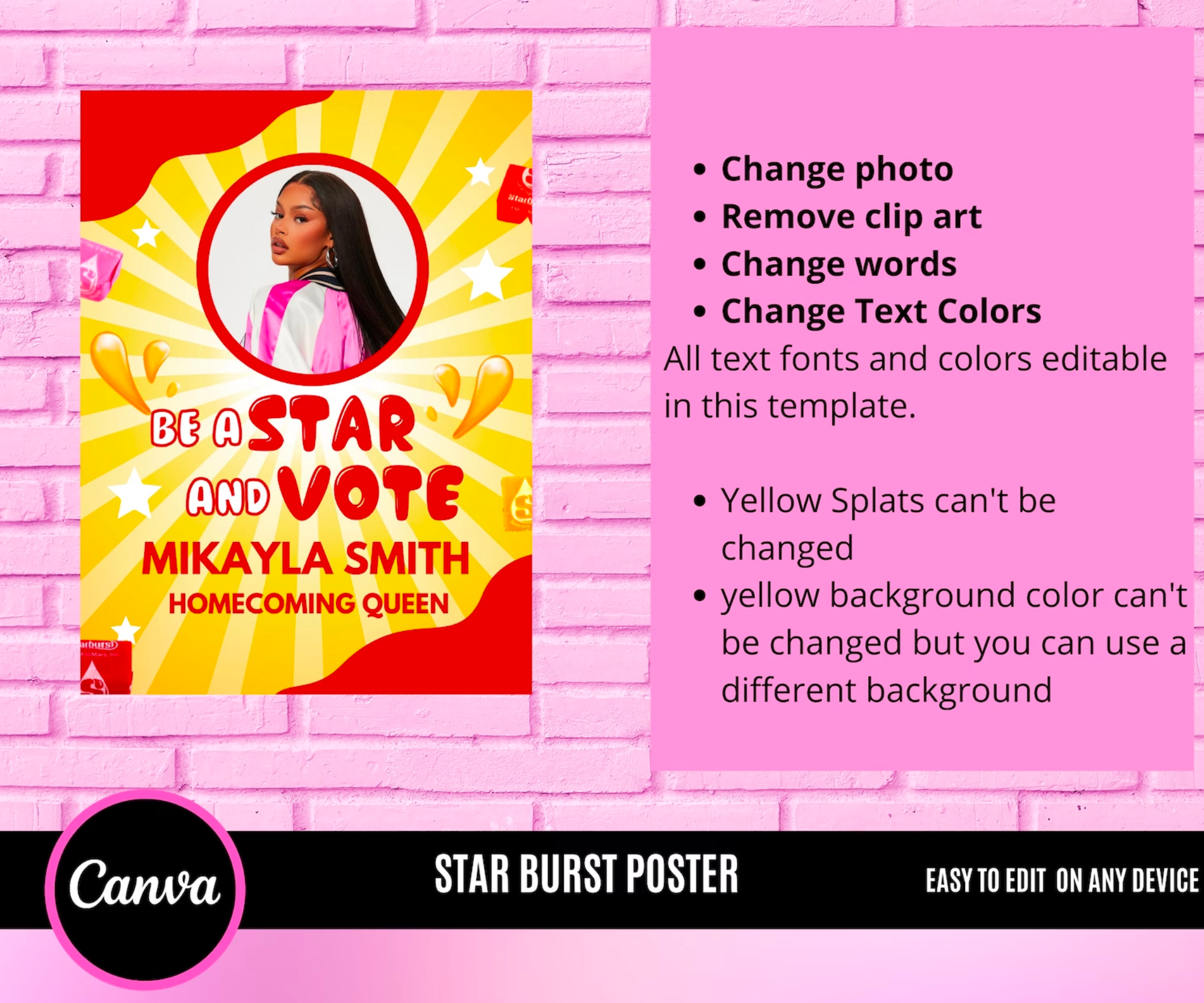 Starburst Campaign Poster