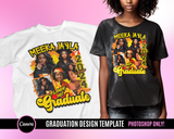Graduation TShirt Template - Flamin Hot