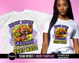 Bear Team Spirit Design Template