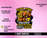 Bear Team Spirit Design Template