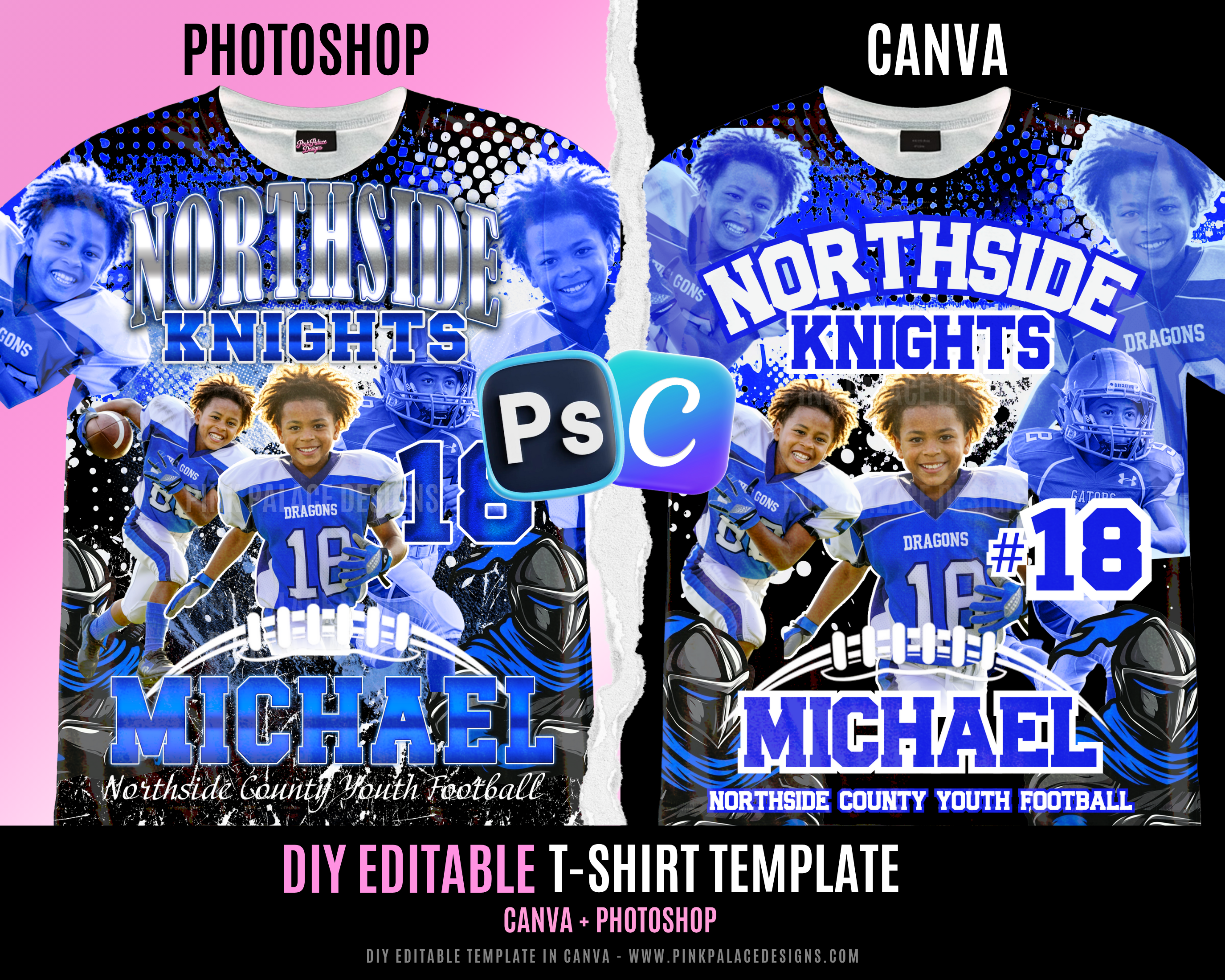 3D All Over Football Shirt