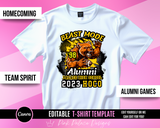 Bear Team Spirit Design Template