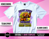Bear Team Spirit Design Template