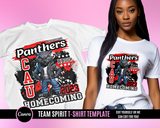Panther Homecoming Design Template