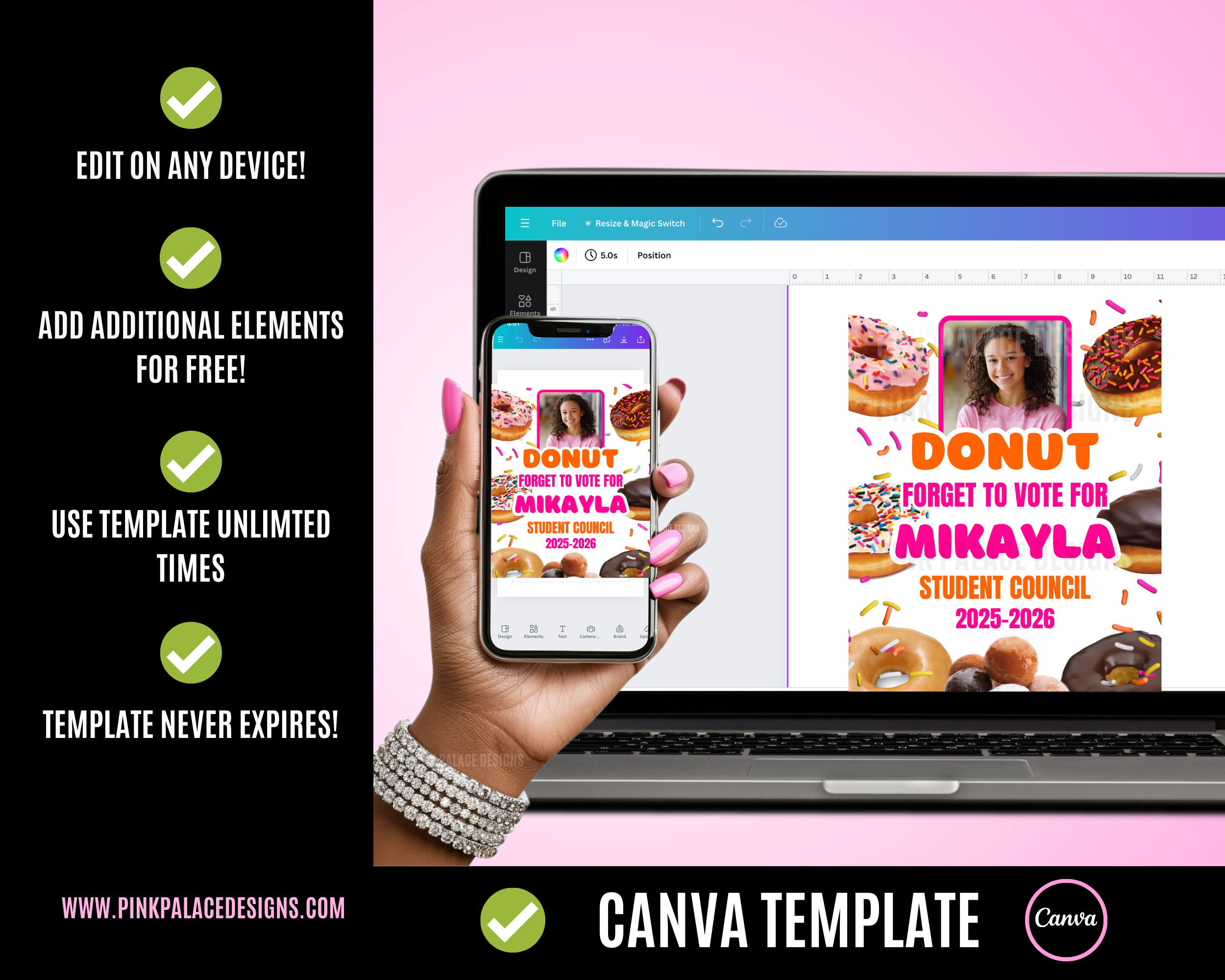 Donut Election Poster