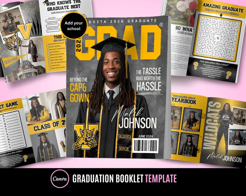 Graduation Magazine Booklet