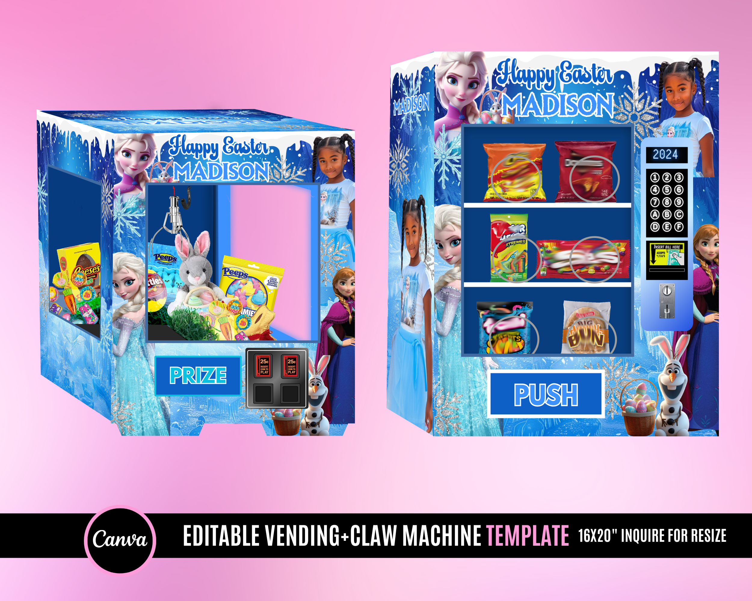 Cold Girl Vending Machine