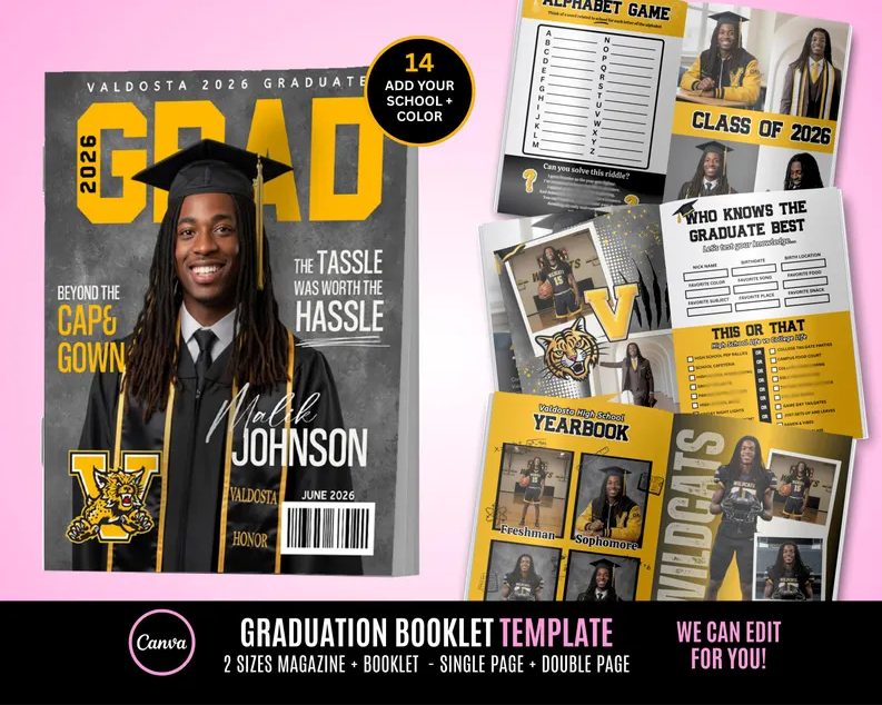 Graduation Magazine Booklet