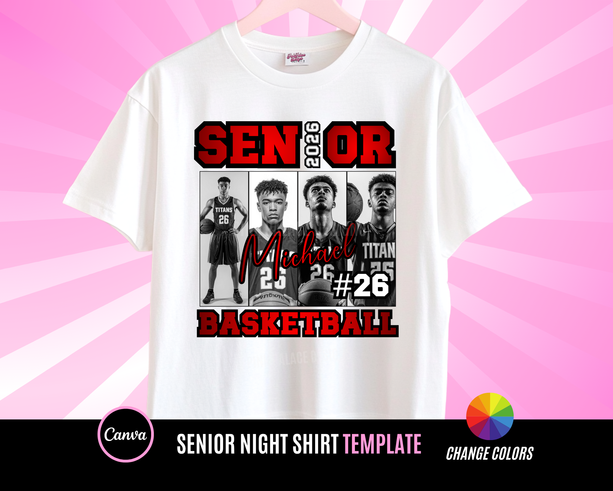 Senior Night Basketball Shirt 2