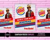 HOCO King Campaign Poster - School
