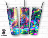 Cheetah Jungle Tumbler Wrap