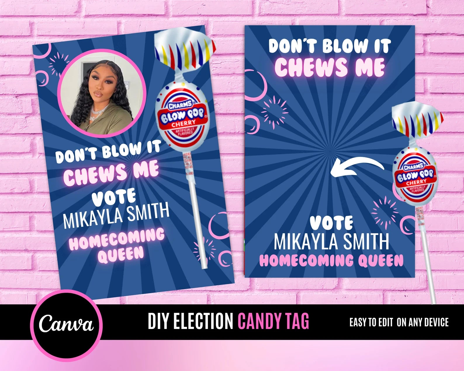 Chews Me Tag for Campaign