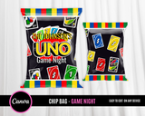 Un o Chip Bag Template