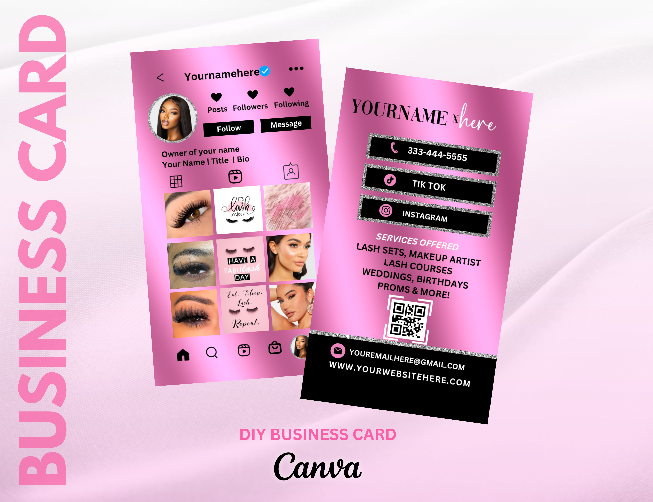 Business Card Instagram