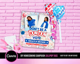 Lollipop Candy Card for Campaign