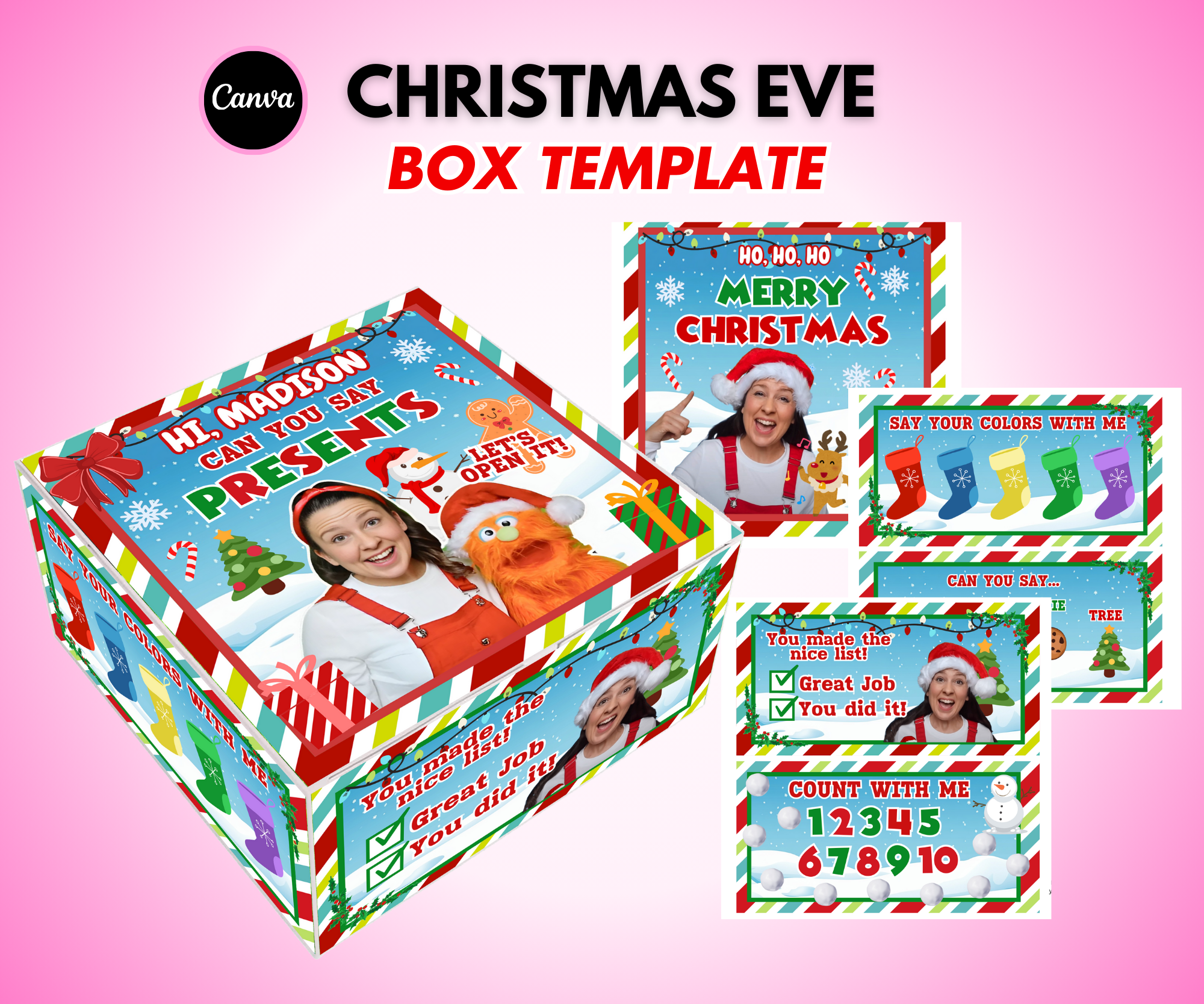 Preschool Christmas Eve Box