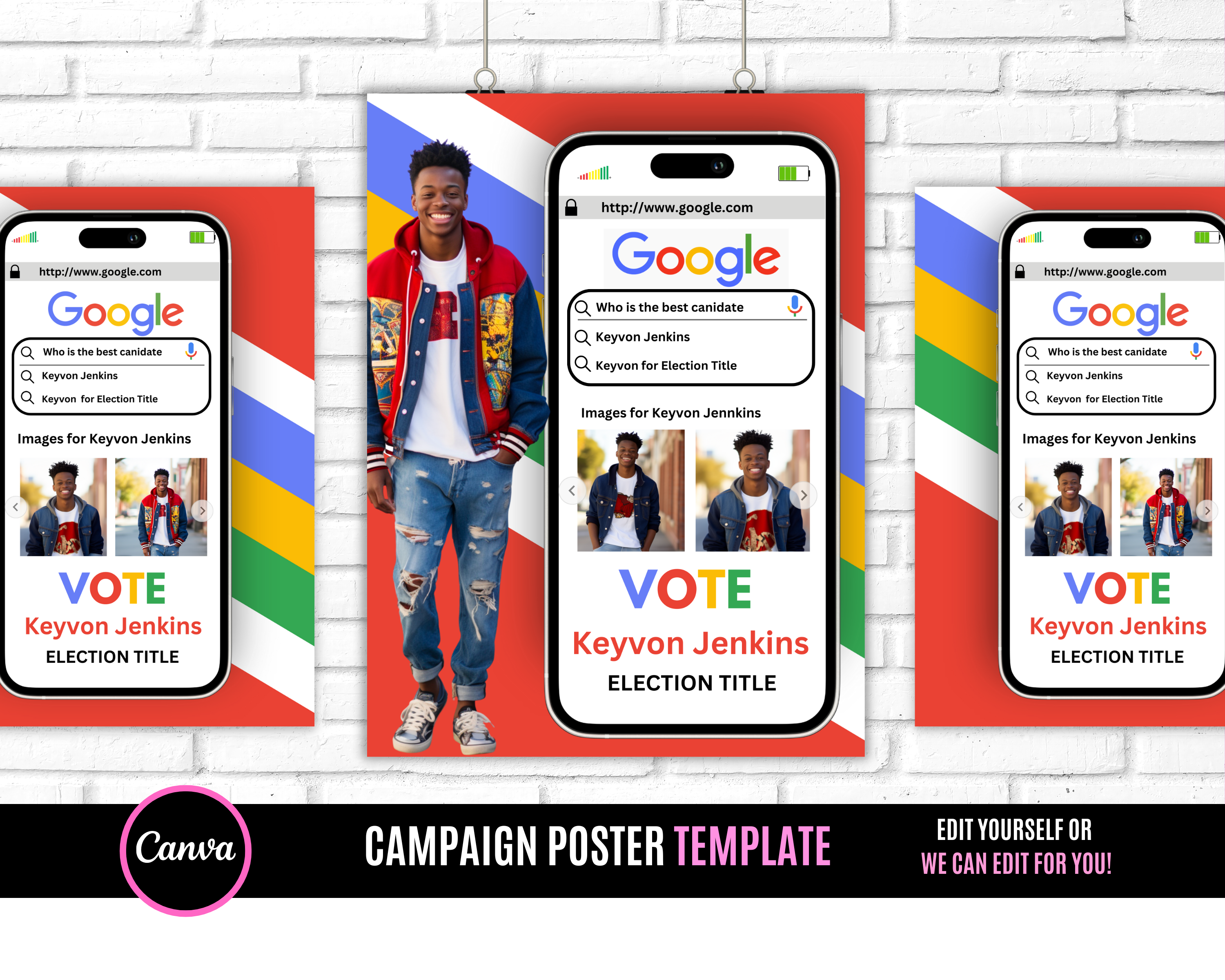 Google Campaign Poster - School