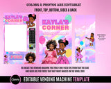 Gracies Corner Vending Machine Template