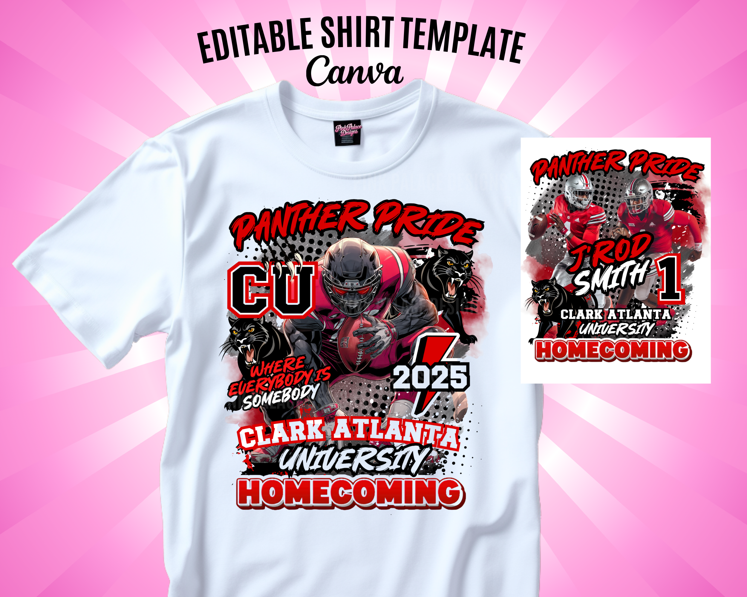 Clark Atlanta University Shirt Design