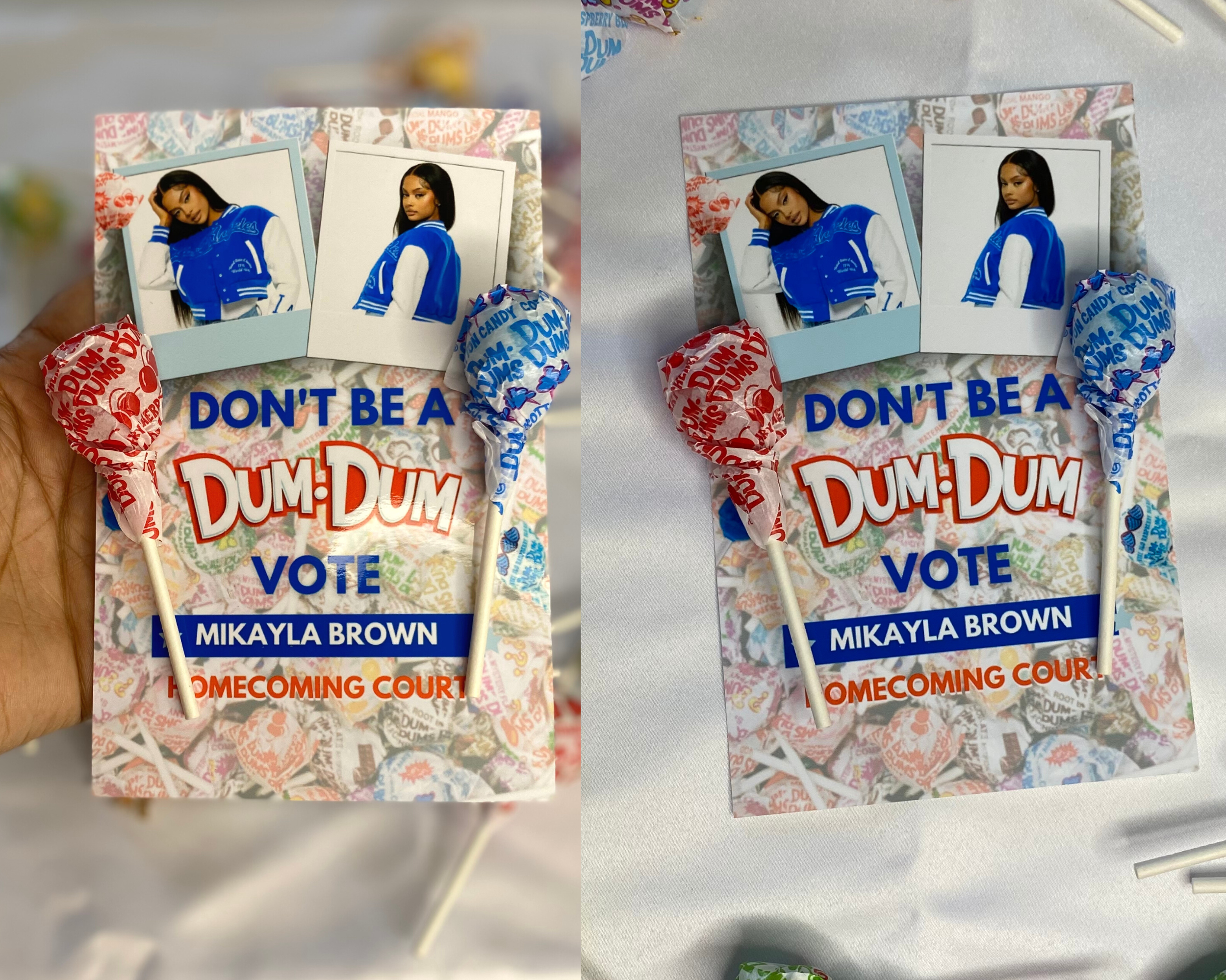 Lollipop Candy Tag for Campaign
