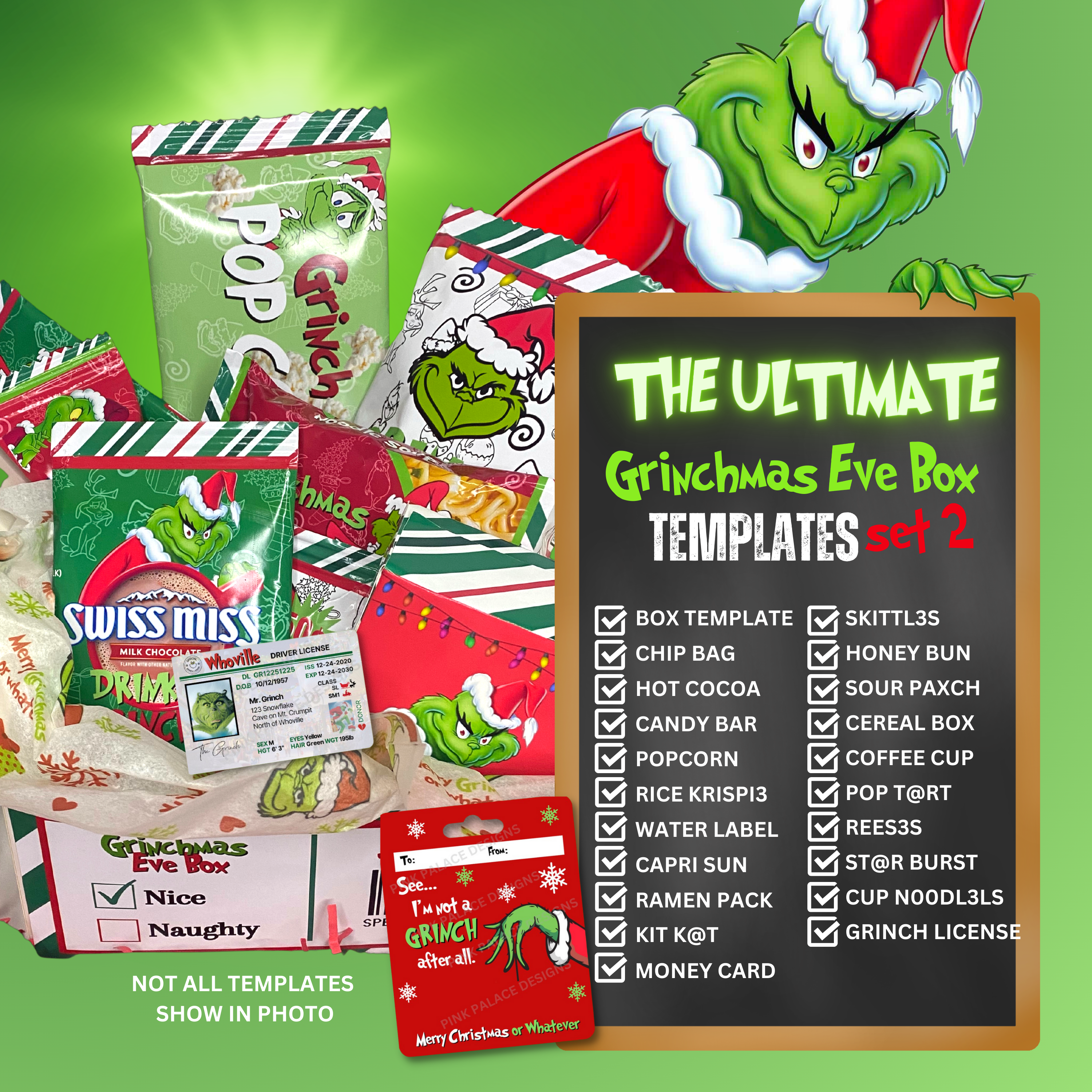Grinchmas Templates Set 2