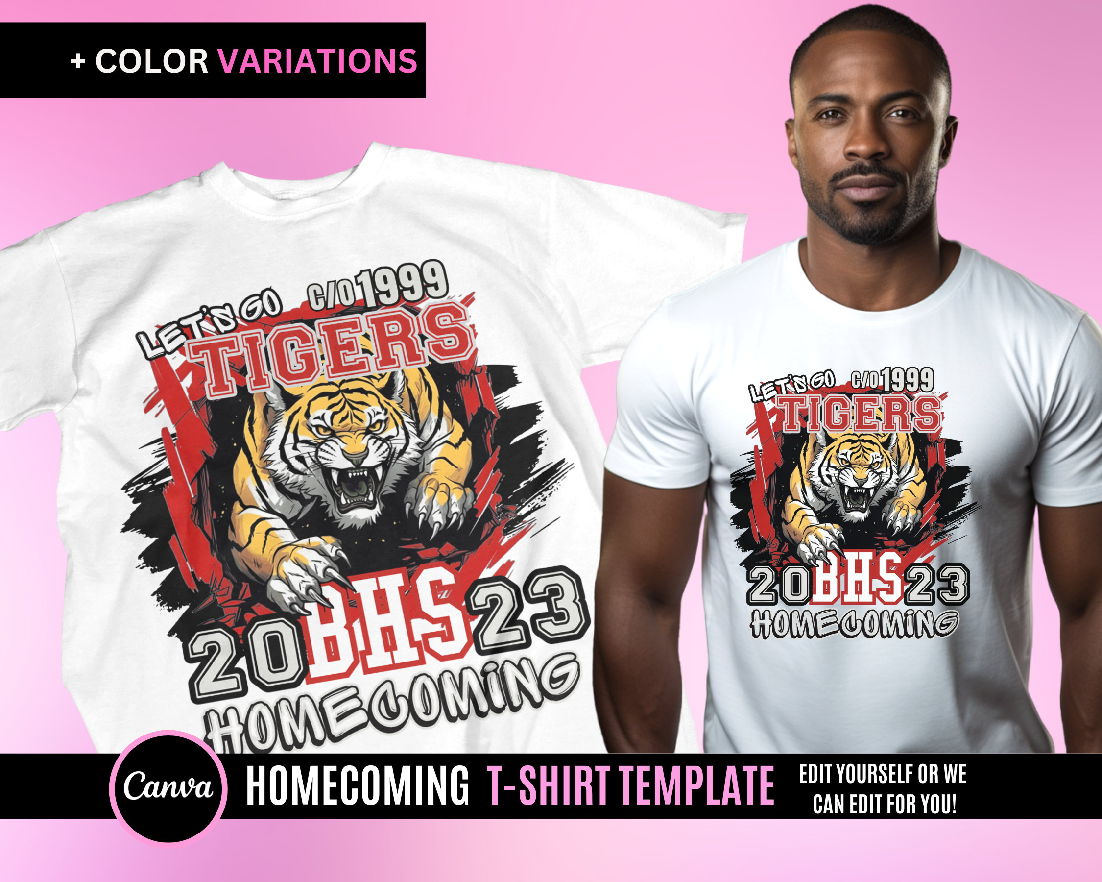 Homecoming Graphic TShirt Template