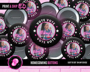 Election Buttons - Homecoming