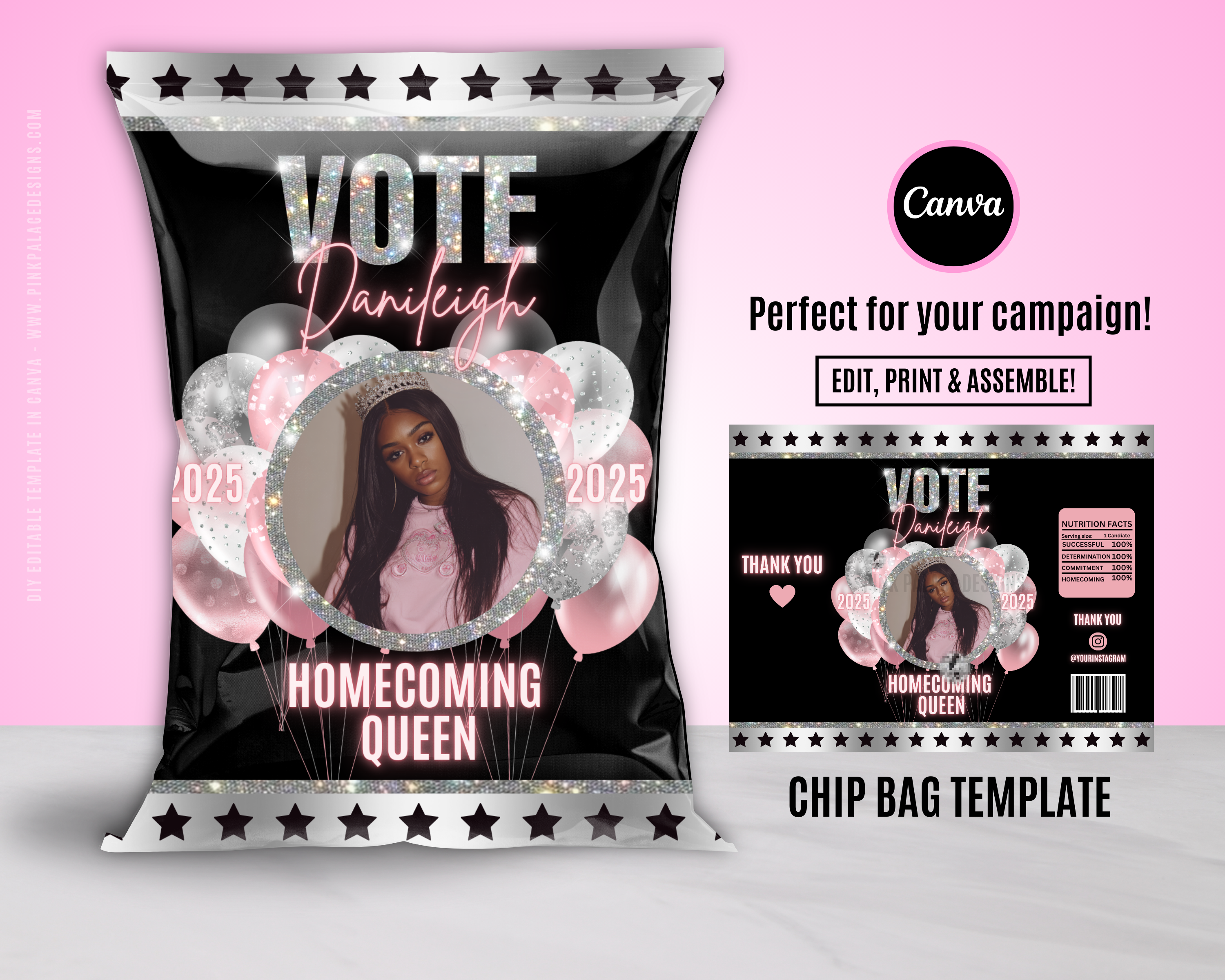 Homecoming Queen Chip Bag