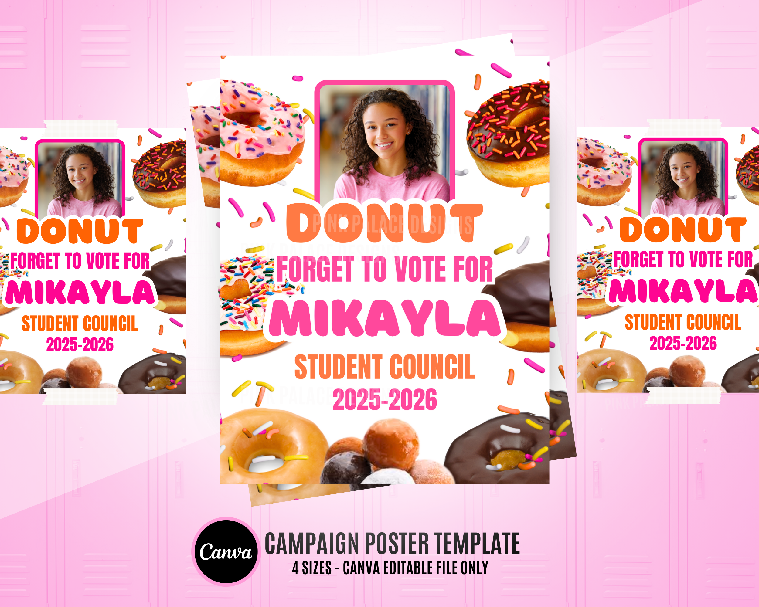 Donut Election Poster